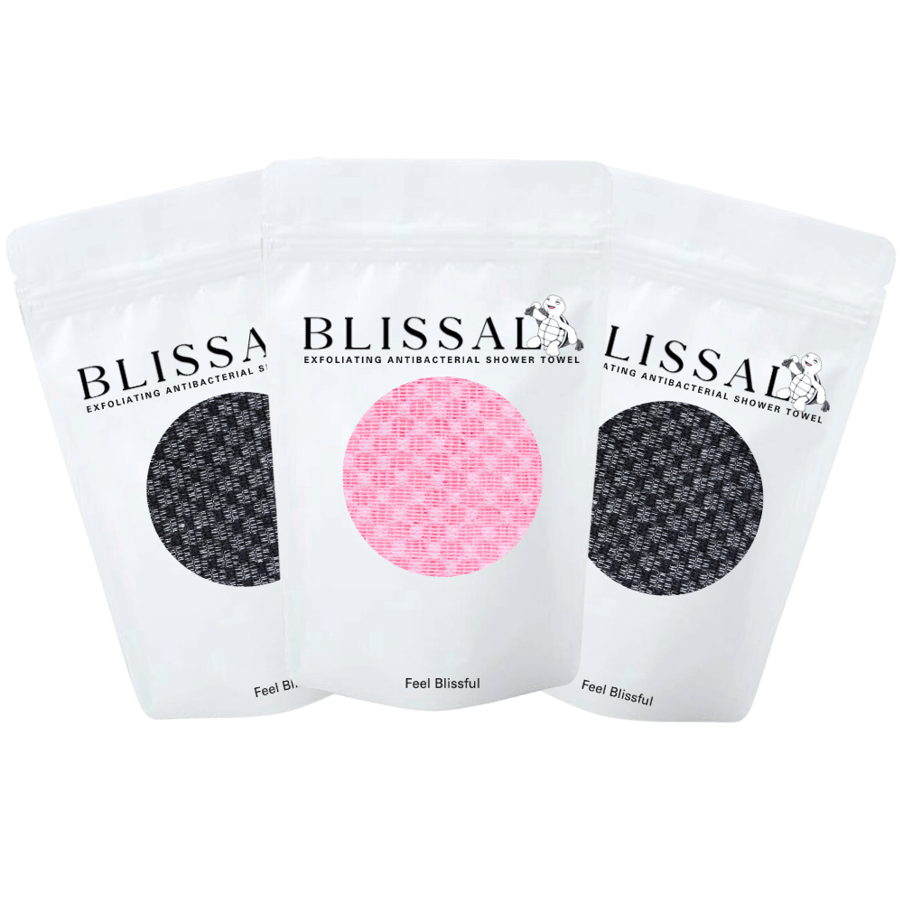 Blissal Exfoliating Antibacterial Shower Towel